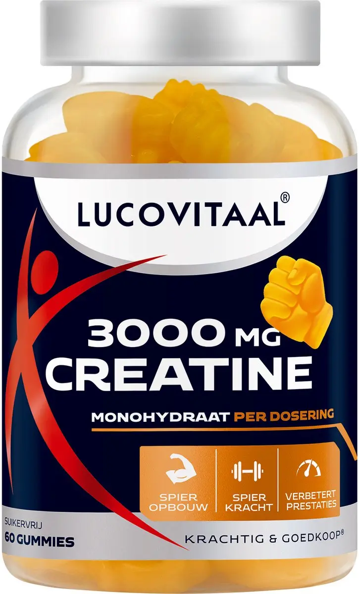 Lucovitaal Creatine 3000mg Gummies