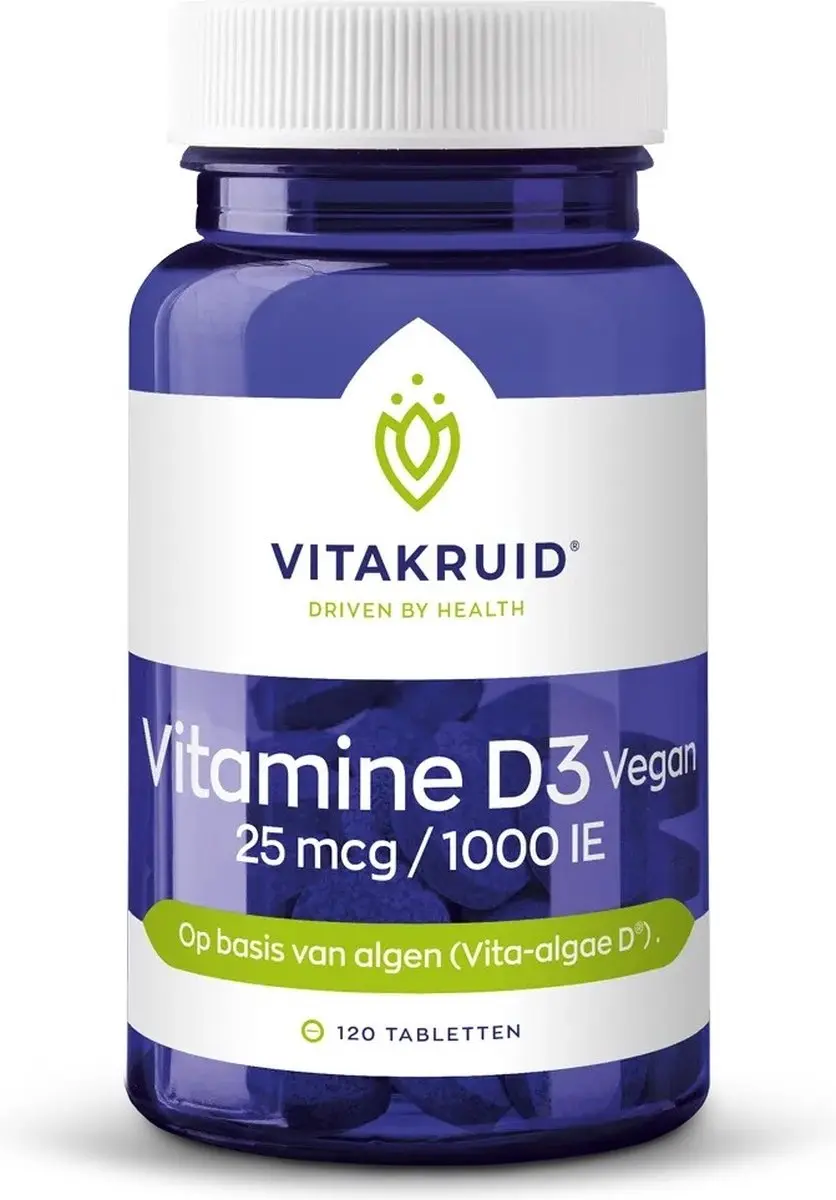 Vitakruid Vitamine D3 25 mcg Vegan