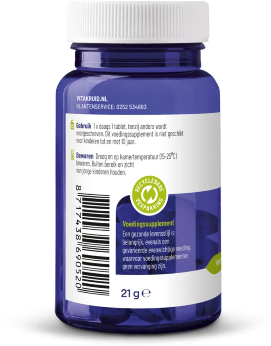 Vitakruid Vitamine D3 25 mcg