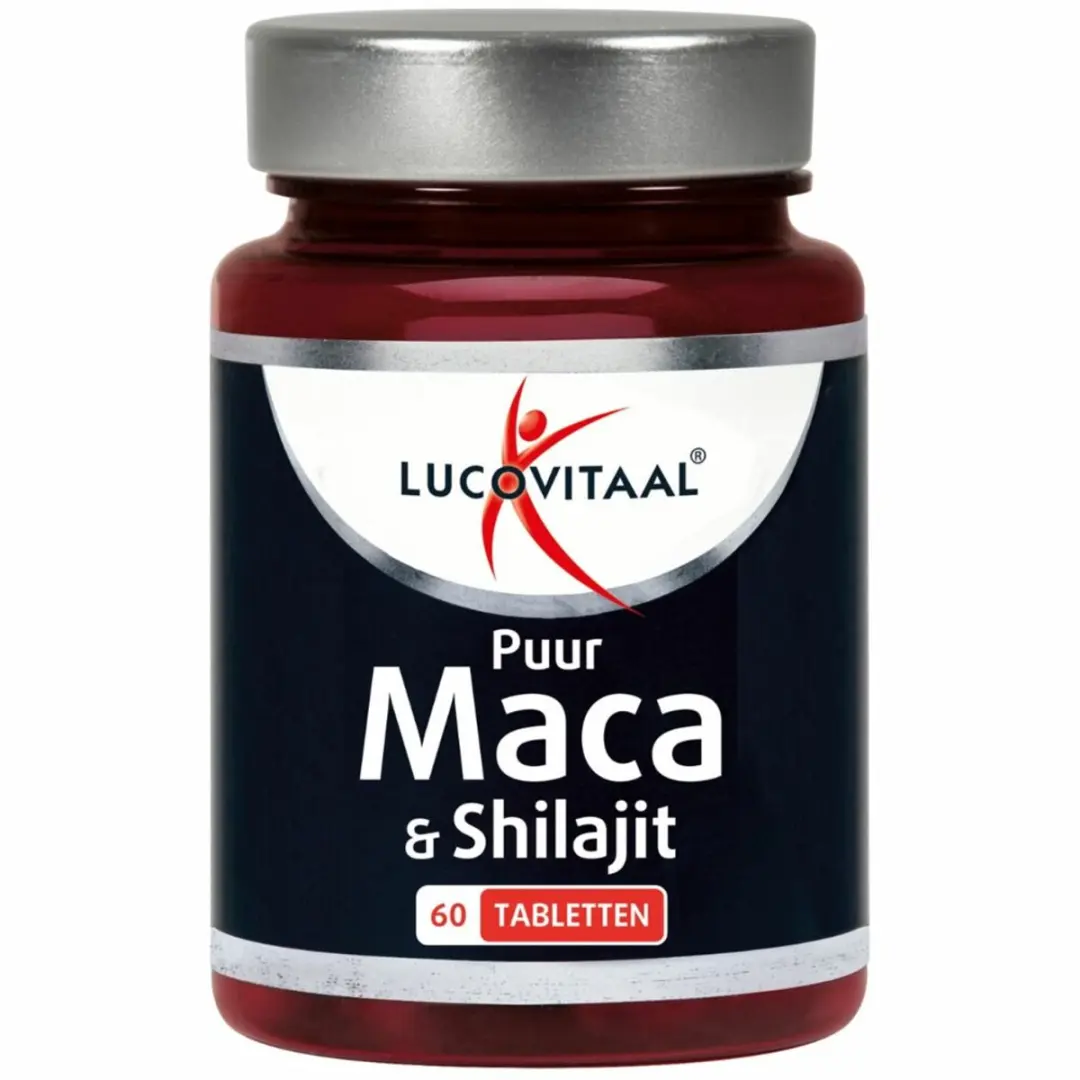Lucovitaal Maca & Shilajit Puur - 120 tabletten