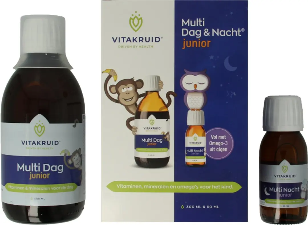 Vitakruid Multi Dag & Nacht Junior 360ml - afbeelding 6 van 6