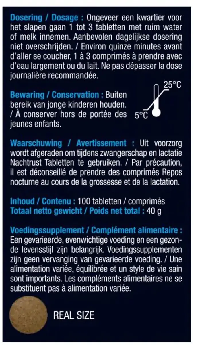 Lucovitaal Nachtrust Tabletten - 100 Stuks