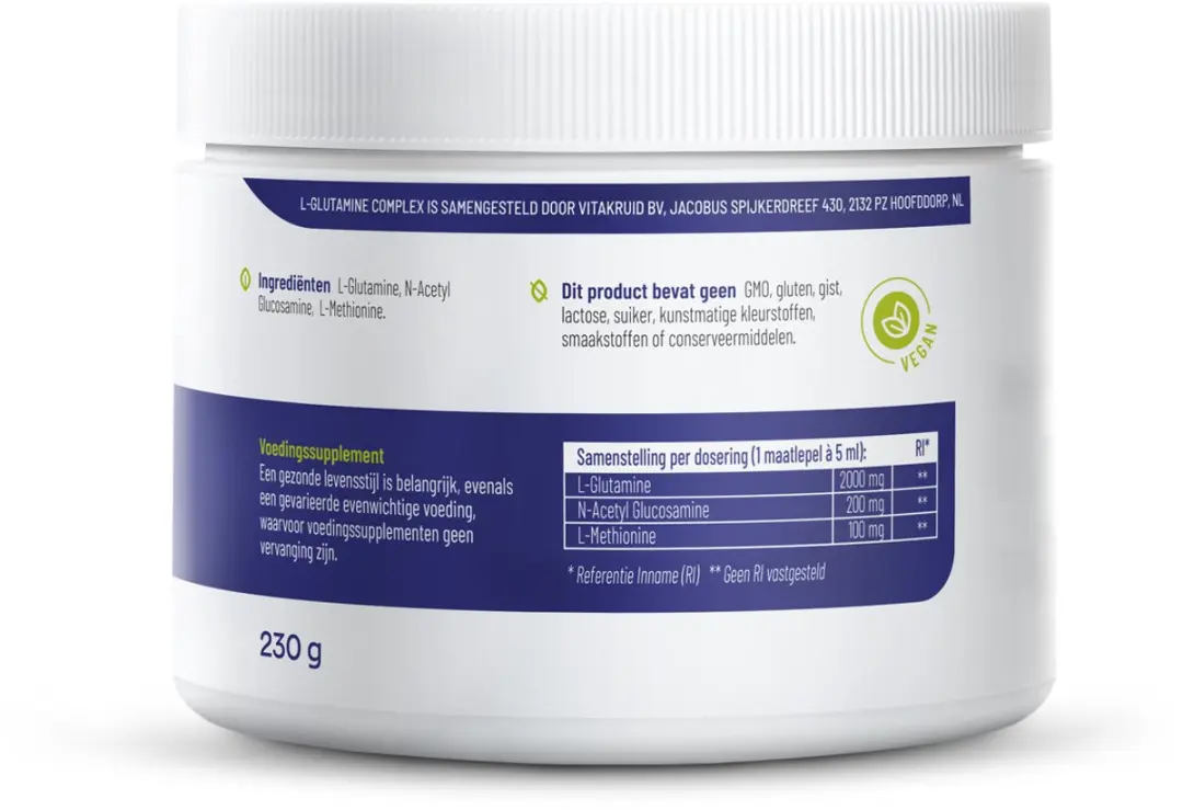 Vitakruid L-Glutamine Complex 230g