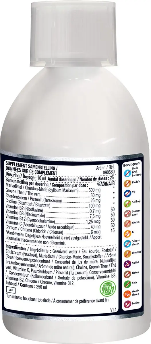 Lucovitaal Lever Reiniging 250ml
