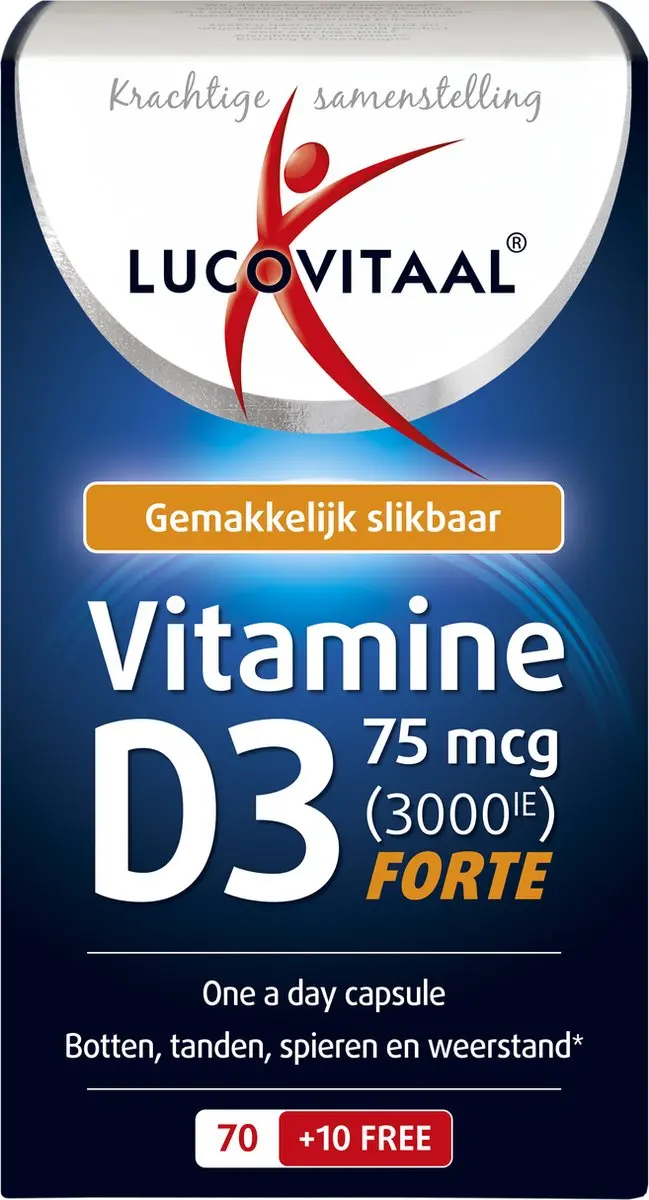 Lucovitaal Vitamine D3 75µg