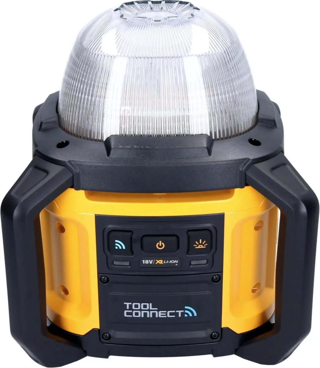 DeWalt DCL074 D2 Bouwplaatsspot 18V 5000lm - 4000K - Geel/Zwart