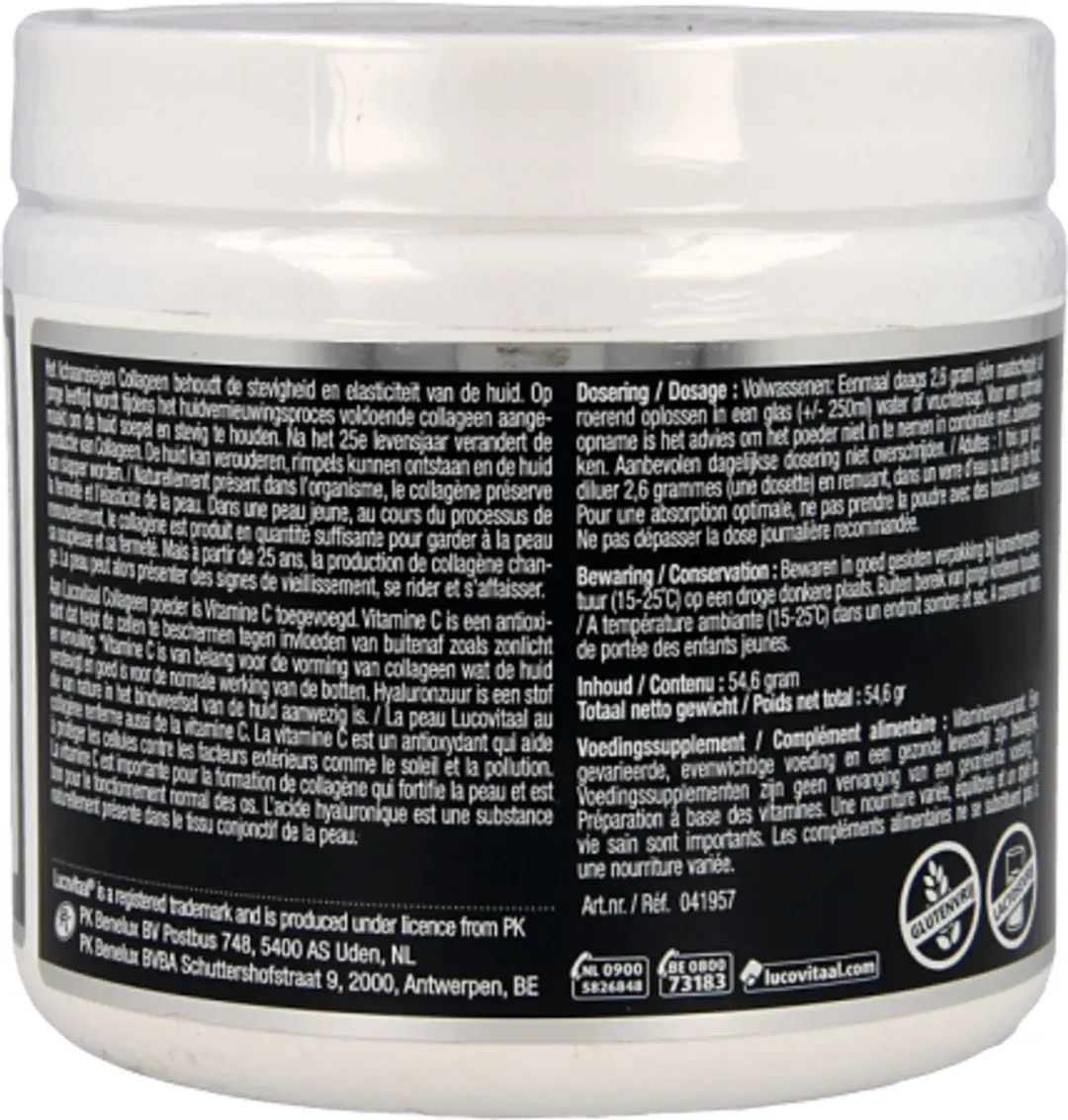 Lucovitaal Collageen Beauty Poeder 55g