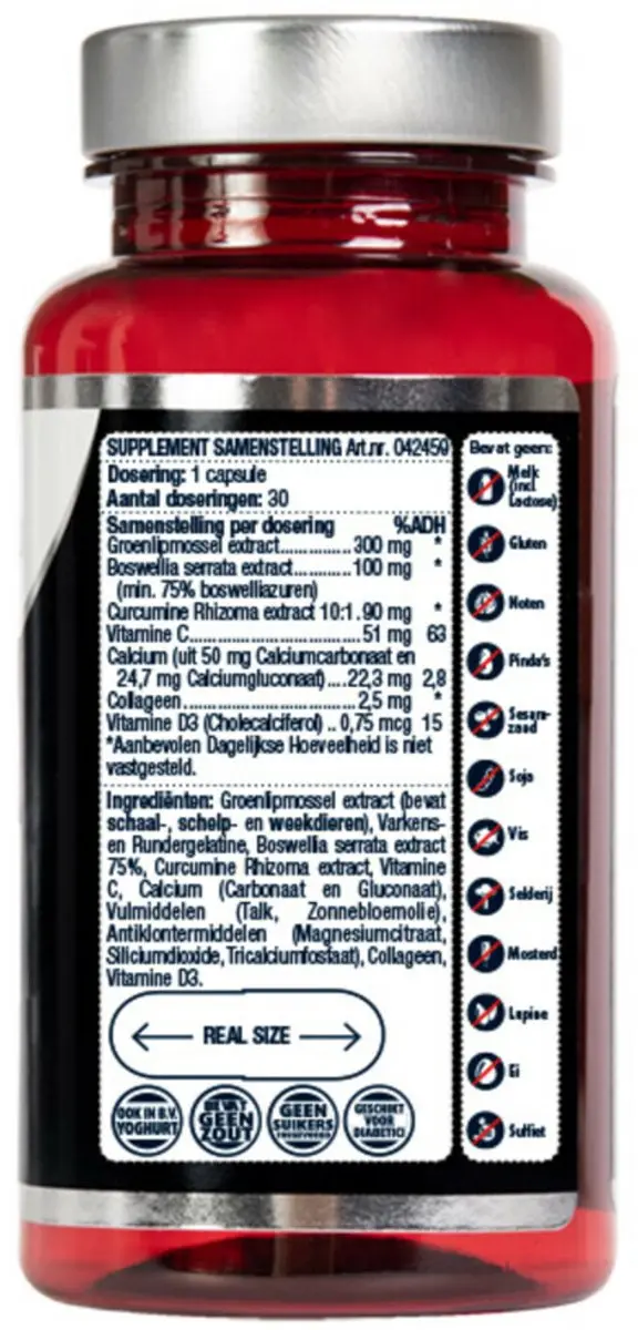 Lucovitaal Complex Groenlipmossel 60 Capsules - 2x30