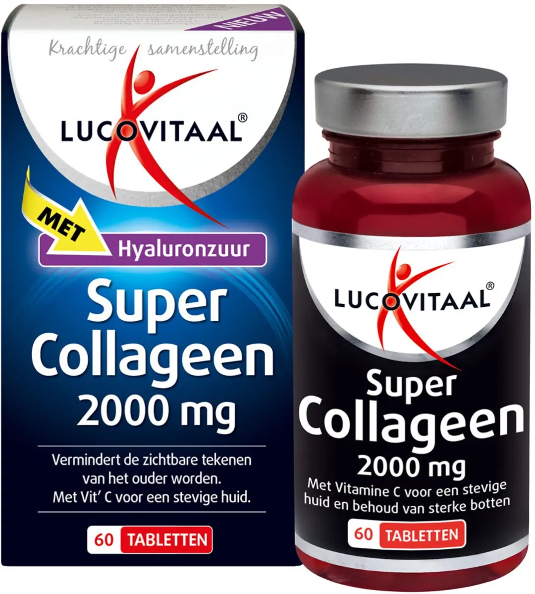 Lucovitaal Super Collageen 2000mg Tabletten - 120 Stuks