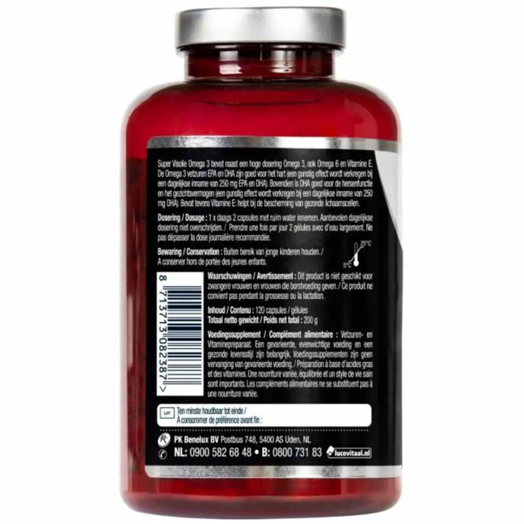 Lucovitaal Visolie Super Omega 3 - 240 capsules