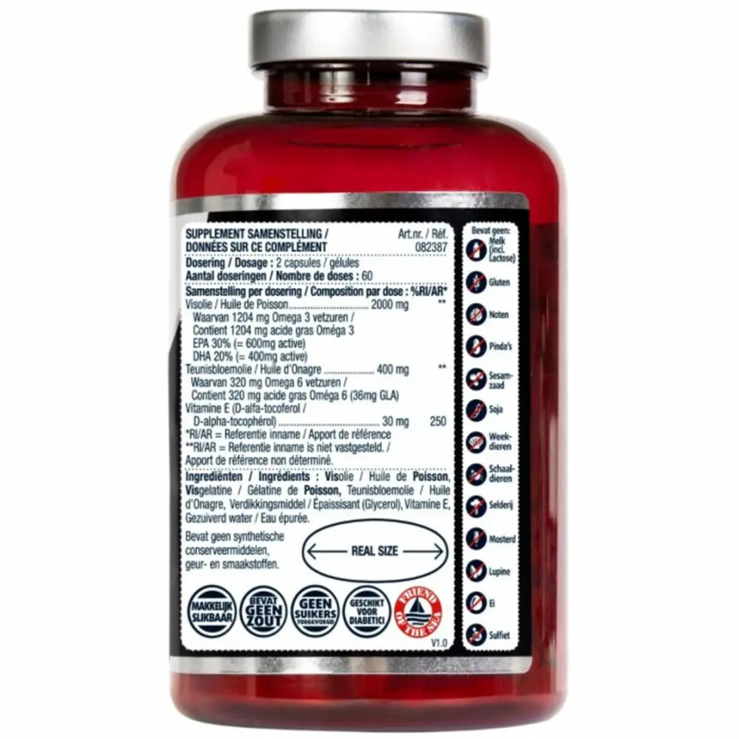 Lucovitaal Visolie Super Omega 3 - 240 capsules