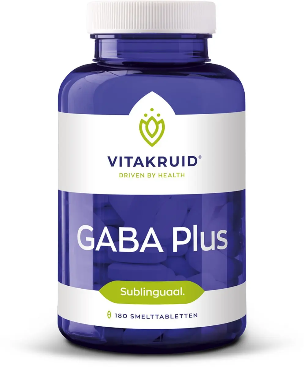 Vitakruid GABA Plus Smelttabletten 180 Stuks