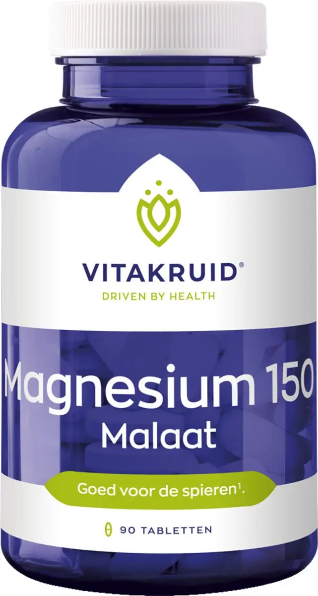 Vitakruid Magnesium 150 Malaat 90 Tabletten