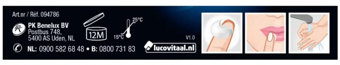 Lucovitaal Lipblaasjes Crème 7ml