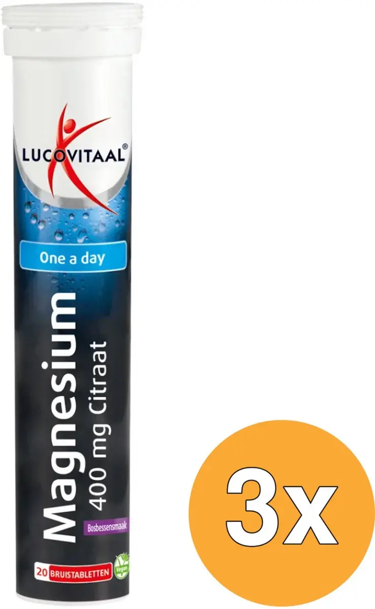 Lucovitaal Magnesium Citraat Bruistabletten