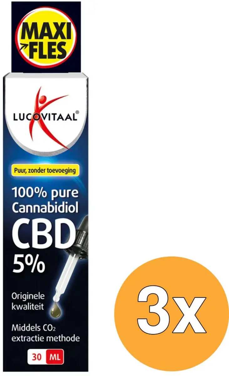 Lucovitaal CBD Olie 5% 30ml