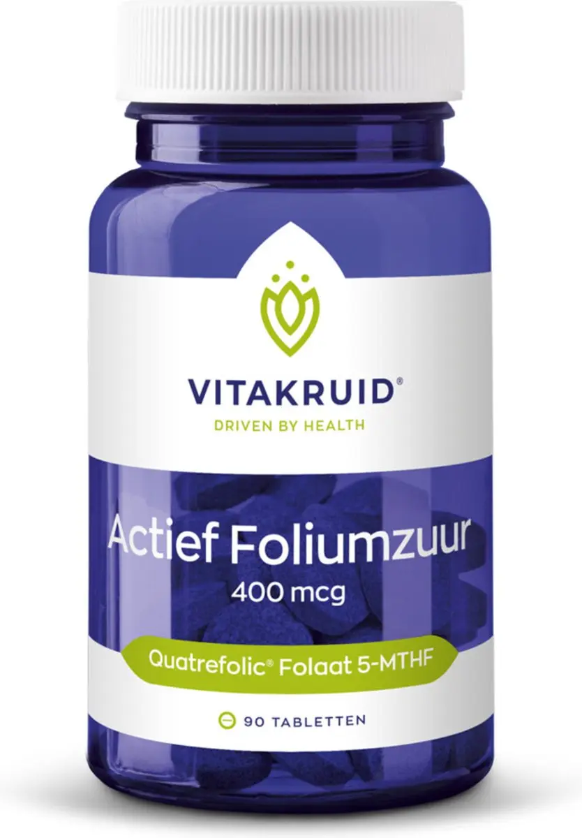 Vitakruid Actief Foliumzuur 400mcg