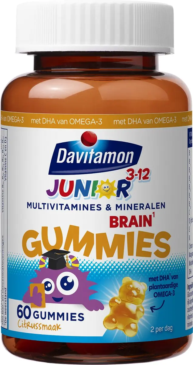 Davitamon Junior 3+ Brain Gummies