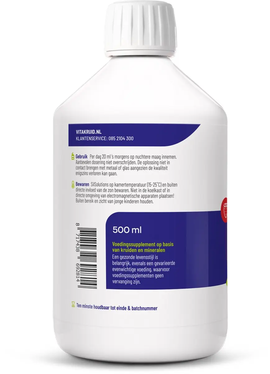 Vitakruid SilSolutions 500ml - afbeelding 6 van 6
