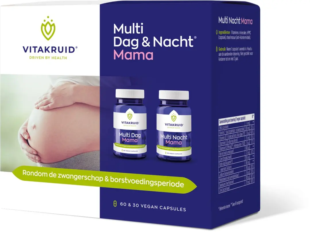 VitaKruid Multi Mama Capsules - 270 Stuks - afbeelding 6 van 6