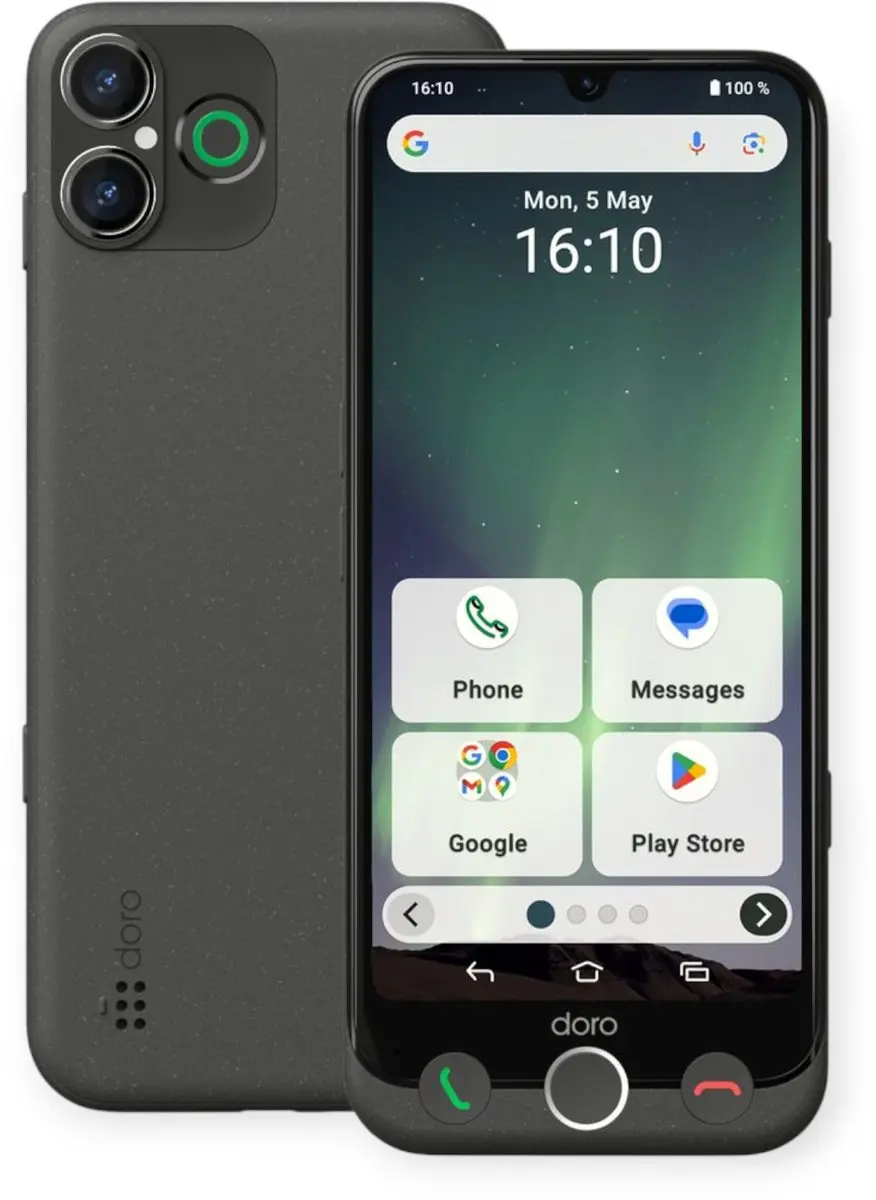 Doro Aurora A30 Smartphone - Grijs