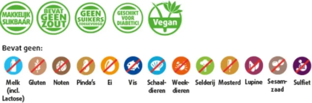 Lucovitaal Vitamine E 400 IE 60 Capsules - 100% Vegan