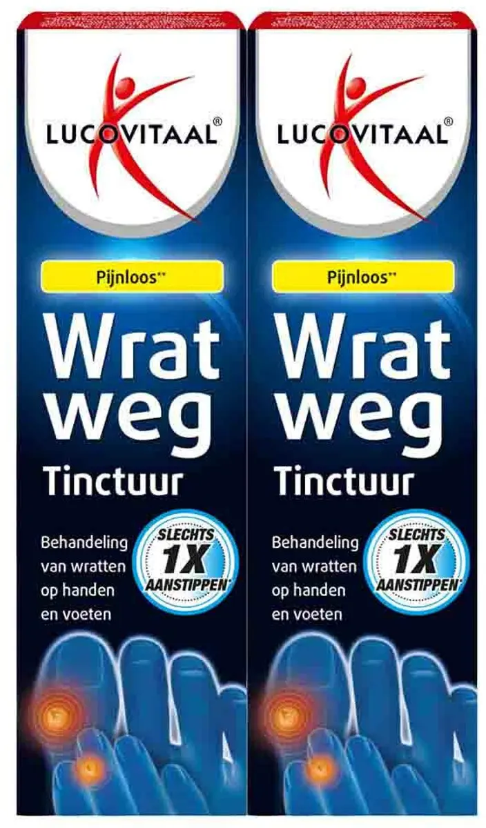 Lucovitaal Wrat Weg 2ml - 2 Stuks
