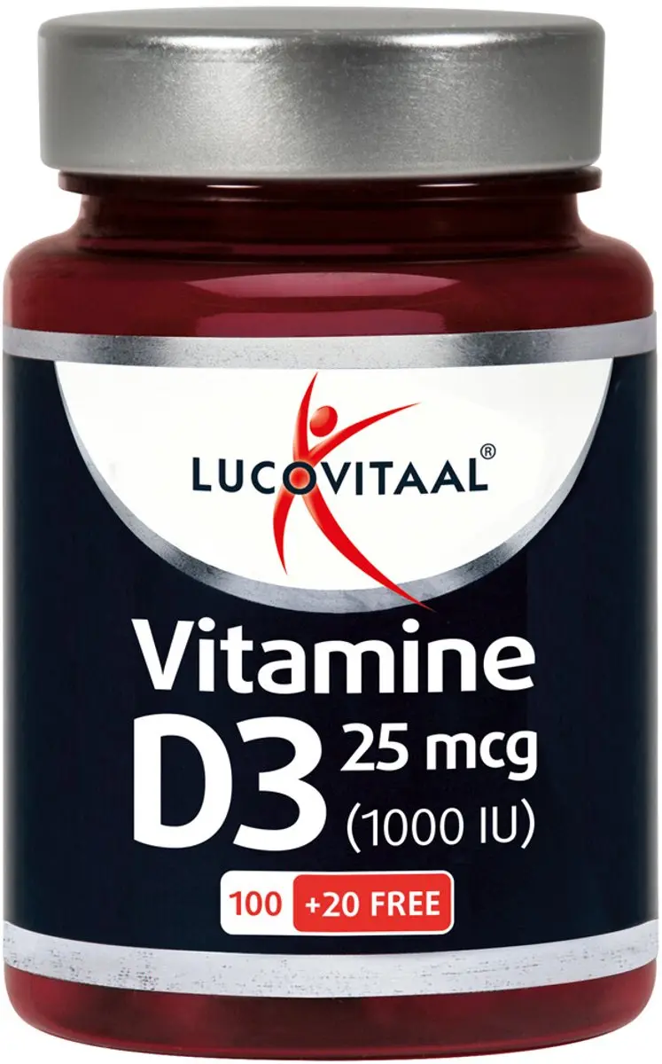 Lucovitaal Vitamine D3 25mcg - 360 capsules