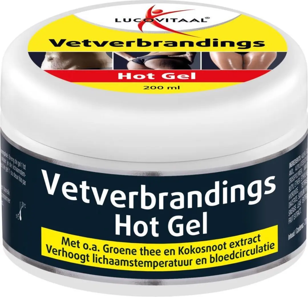 Lucovitaal Vetverbrandings Hot Gel 200ml