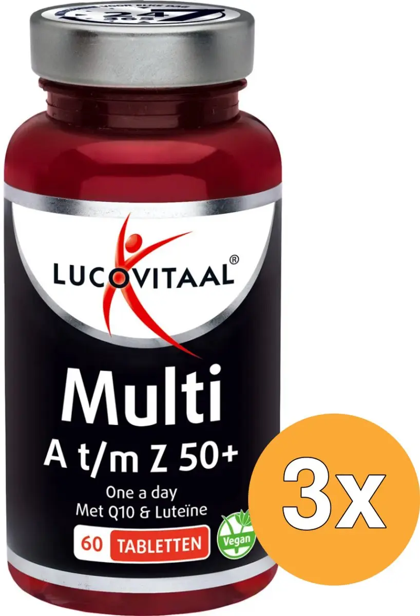 Lucovitaal Multi A-Z 50+ 60 tabletten