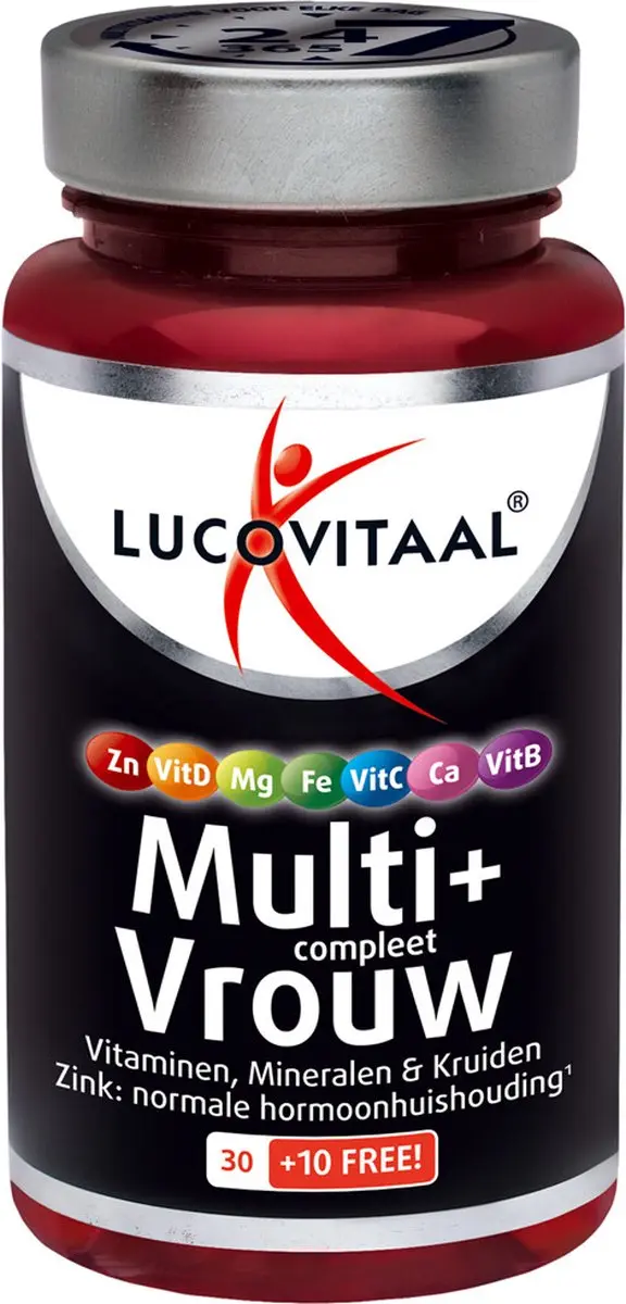 Lucovitaal Multi + Compleet Vrouw - 80 Tabletten