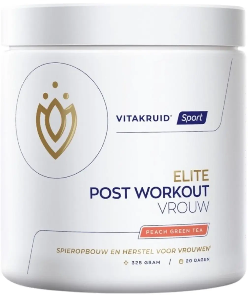 Vitakruid Post Workout Elite Vrouw 325g - afbeelding 6 van 6