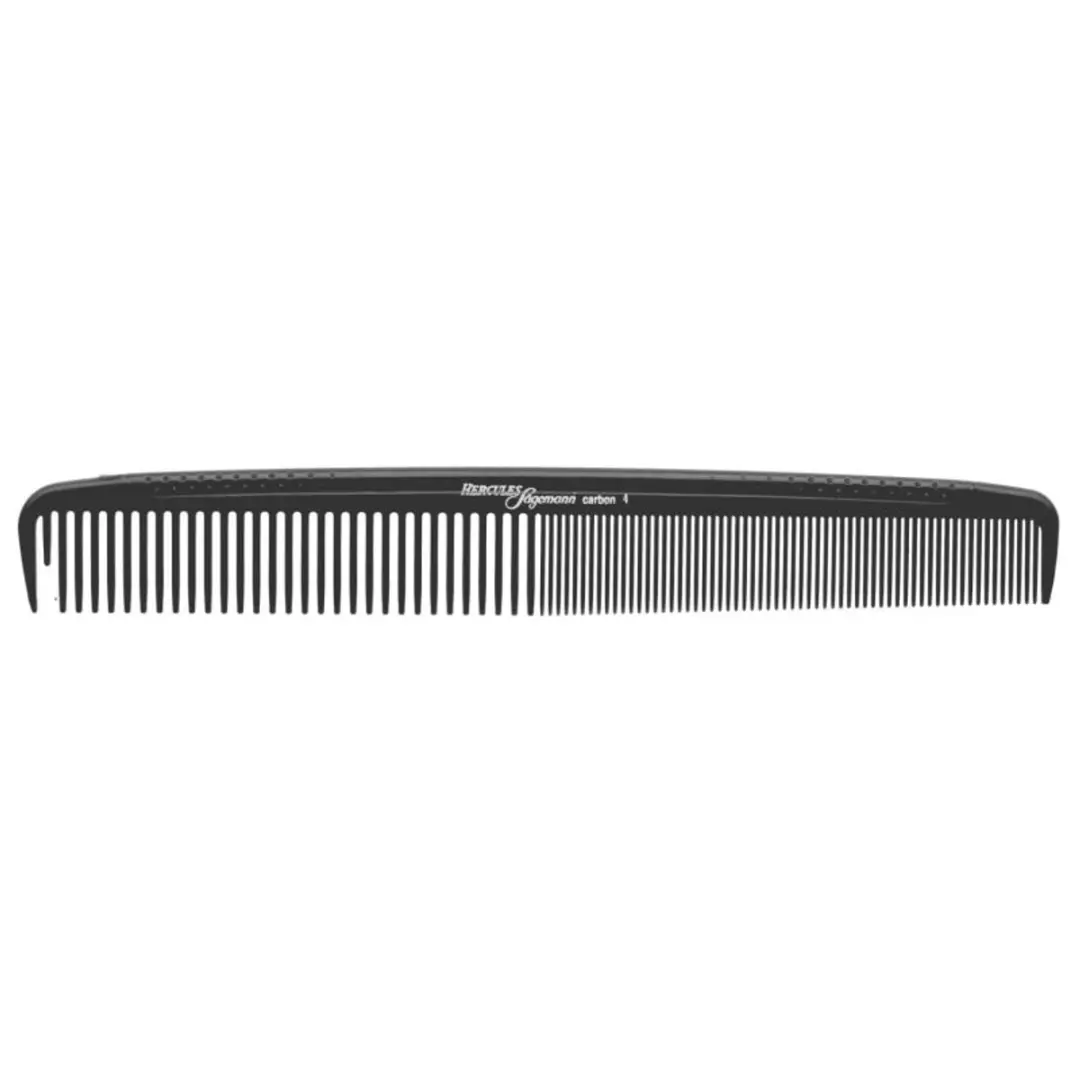 Hercules Sägemann Carbon Kamm HS C4 - 7 inch - Antraciet