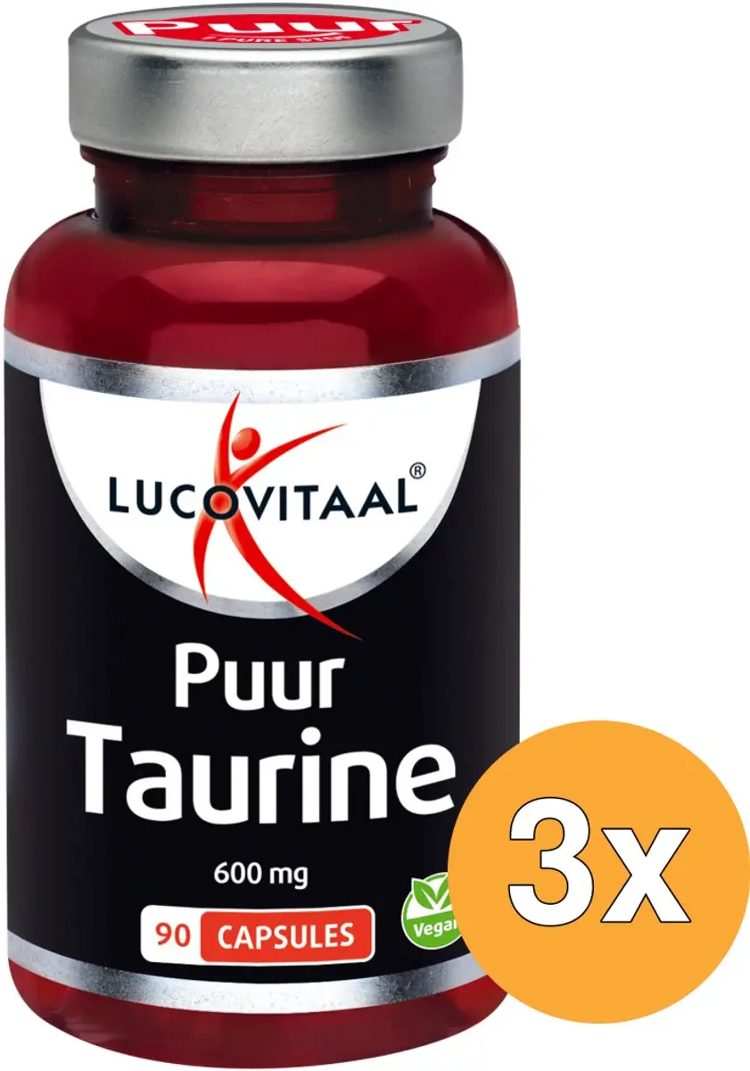 Lucovitaal Taurine Puur 600mg