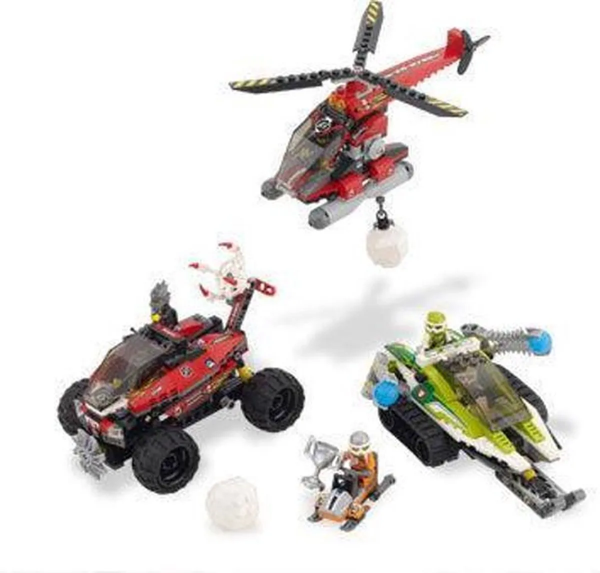 LEGO World Racers Sneeuwstorm Spits 8863 - 504 Stukken