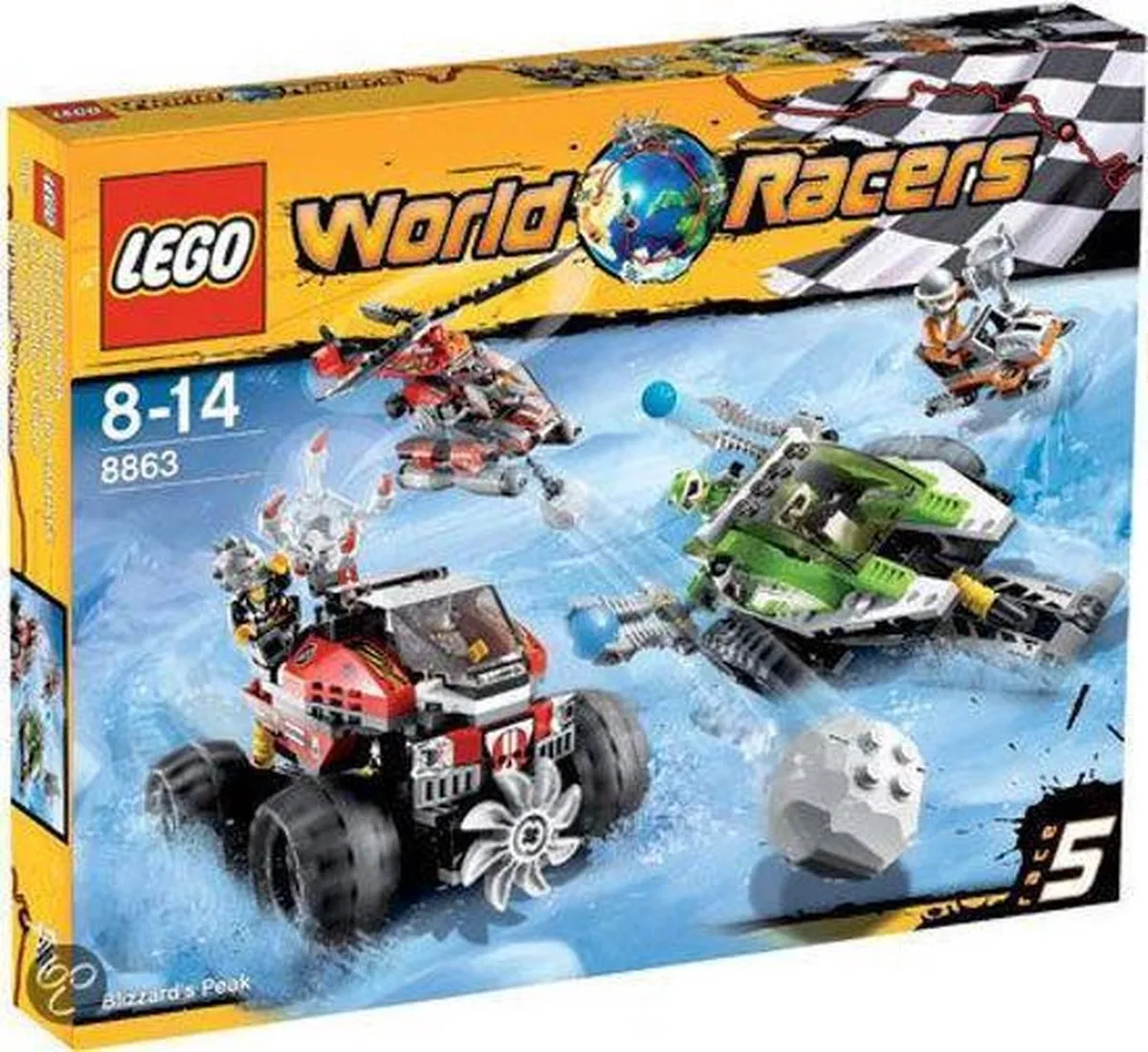LEGO World Racers Sneeuwstorm Spits 8863