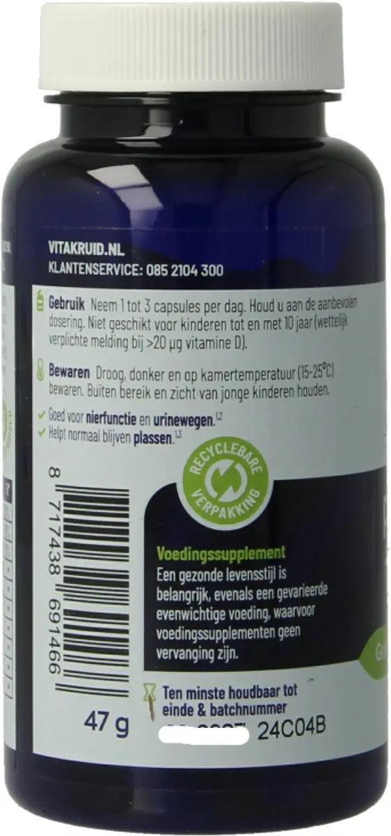 Vitakruid Prostaatformule - 60 Vcaps