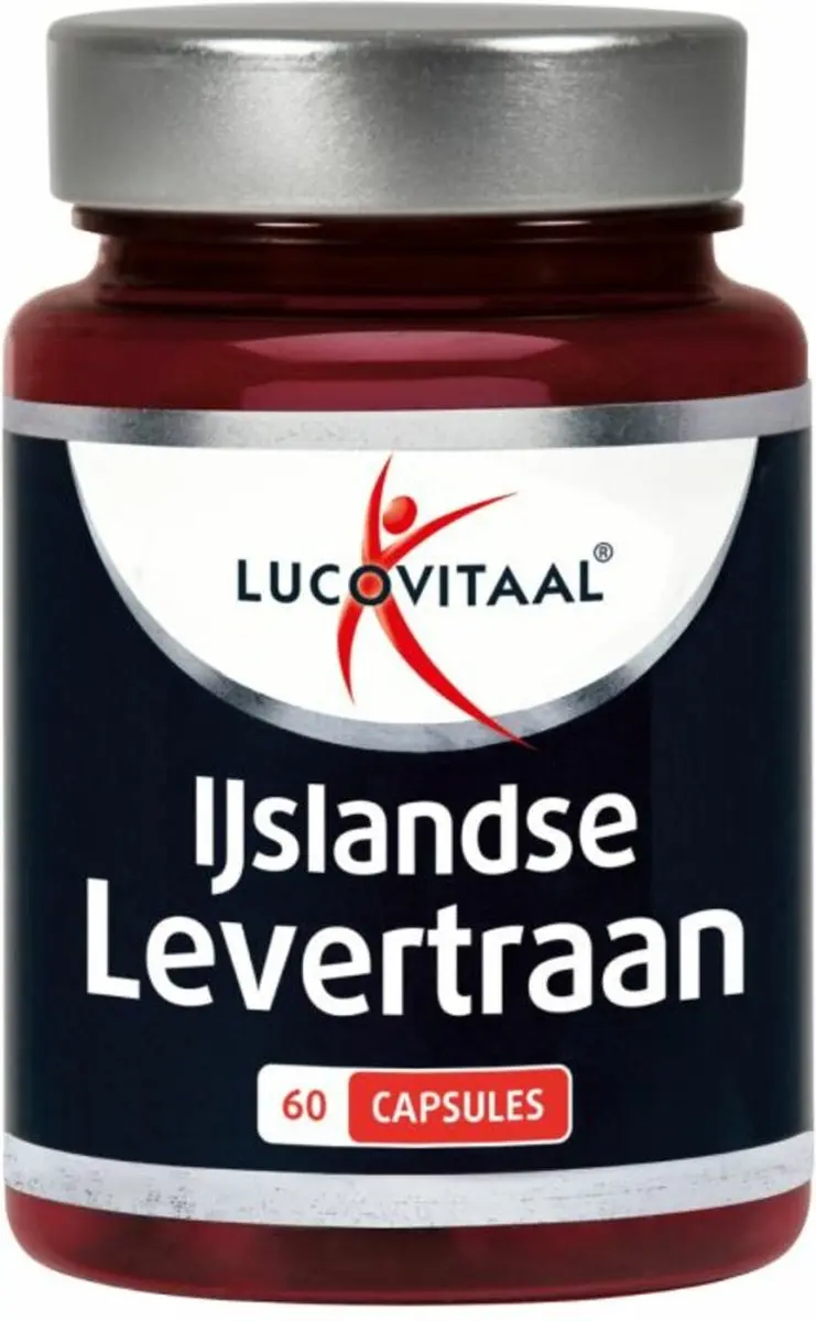 Lucovitaal IJslandse Levertraan 60 Capsules