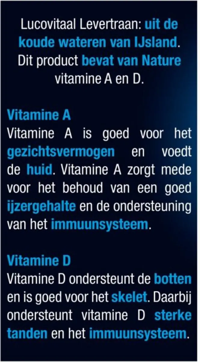 Lucovitaal IJslandse Levertraan 60 Capsules