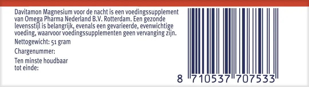 Davitamon Magnesium Tabletten 30 Stuks