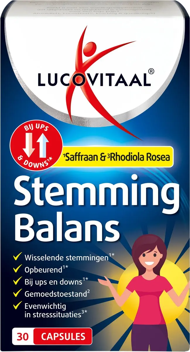Lucovitaal Stemmingbalans Capsules - 30 Stuks