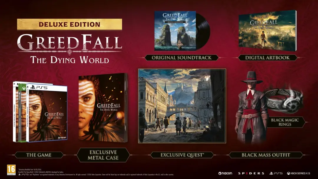 Nacon GreedFall The Dying World Deluxe Editie - PS5