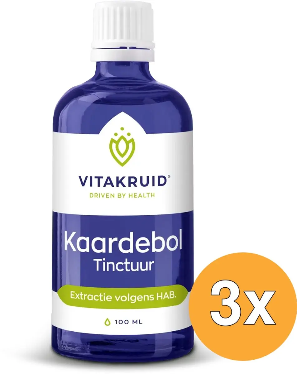 Vitakruid Kaardebol Wortel Tinctuur 100ml