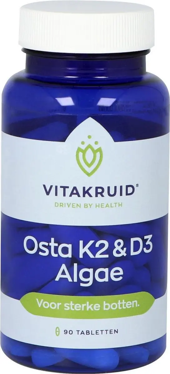 Vitakruid Osta K2 & D3 Algae 90 Tabletten - afbeelding 6 van 6
