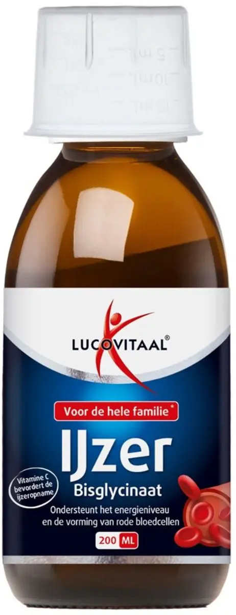 Lucovitaal IJzer Bisglycinaat 2x200ml