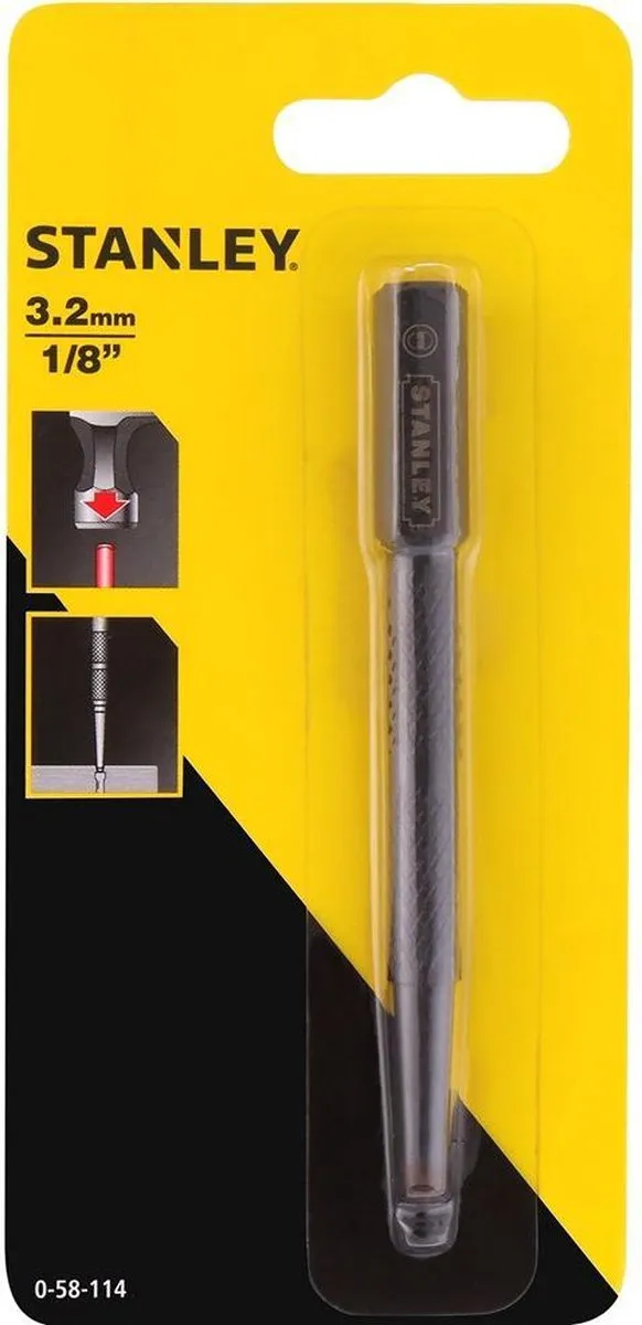Stanley Drevel 3,2mm - 1 Stuk