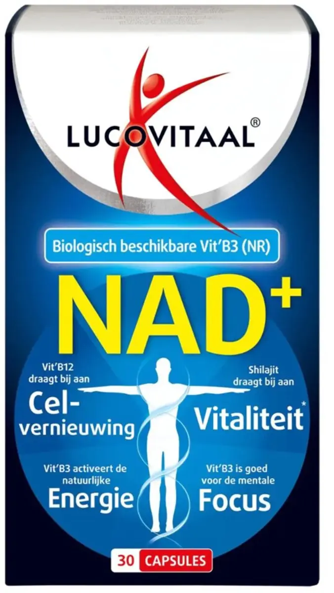 Lucovitaal NAD+ Capsules - 60 Stuks