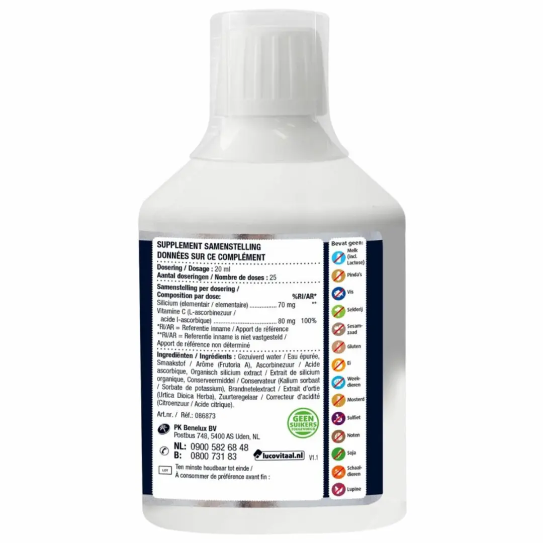Lucovitaal Silicium Haarvolume - 2x500ml
