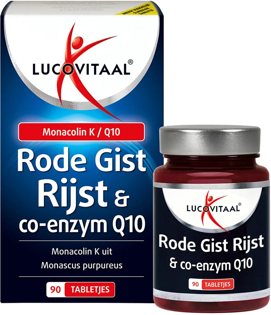 Lucovitaal Rode Gist Rijst & Q10 180g