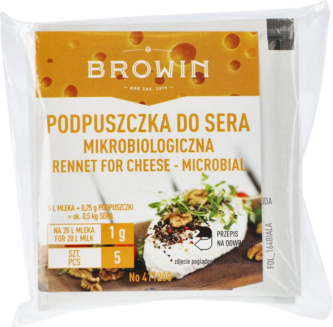 Browin Microbieel Kaasstremsel 5x1g